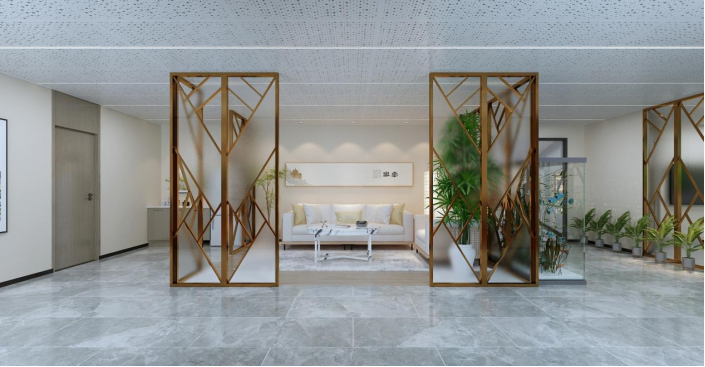 安徽半山装饰:以雄厚公司实力打造办公楼装修典范(图5) 安徽半山装饰:以雄厚公司实力打造办公楼装修典范(图5)