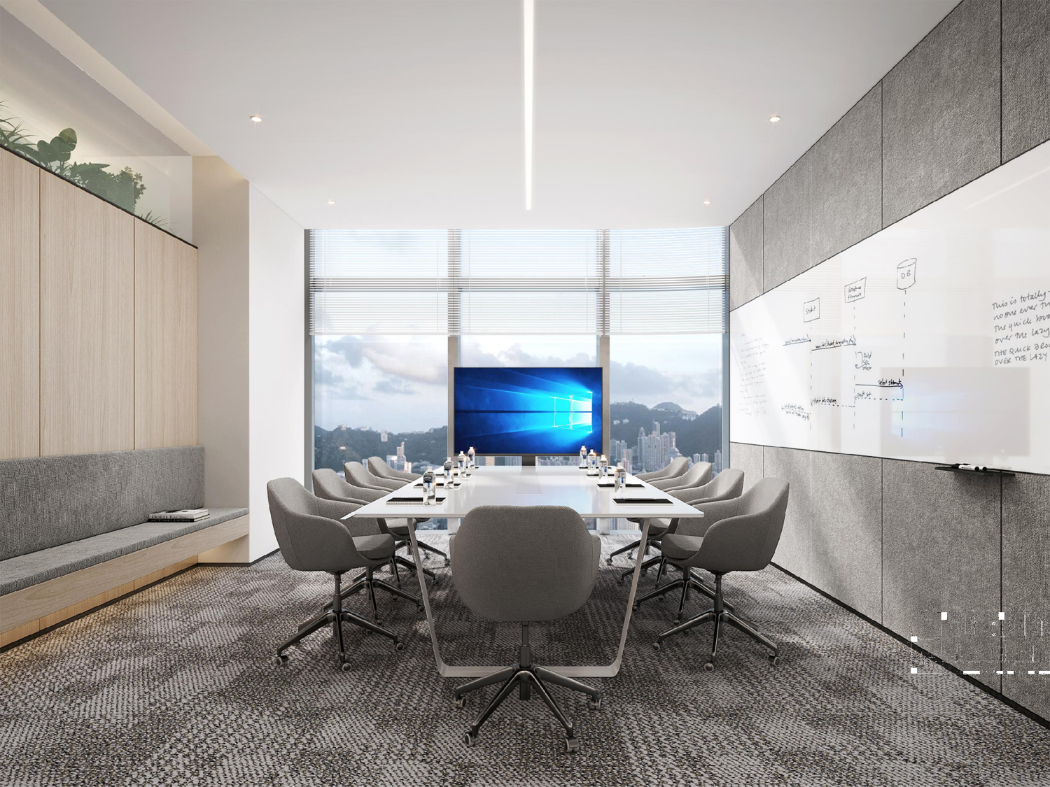 打造高效办公空间：设计与施工的完美融合(图1)